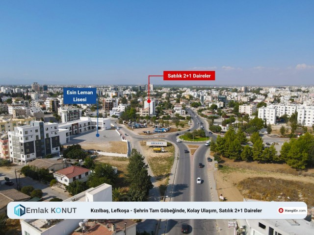 2 + 1 APARTMENTS FOR SALE IN THE KYZYLBAŞ DISTRICT OF NICOSIA. ** 