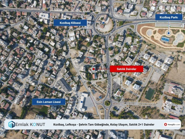 2 + 1 APARTMENTS FOR SALE IN THE KYZYLBAŞ DISTRICT OF NICOSIA. ** 