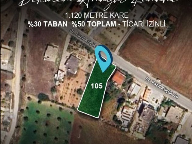 Commercial Land in Dikmen Region