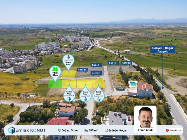 LAND FOR SALE IN KYRENIA BOSPHORUS AREA. 0542 885 88 88