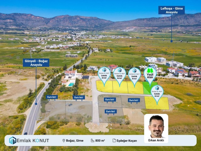 LAND FOR SALE IN KYRENIA BOSPHORUS AREA. 0542 885 88 88