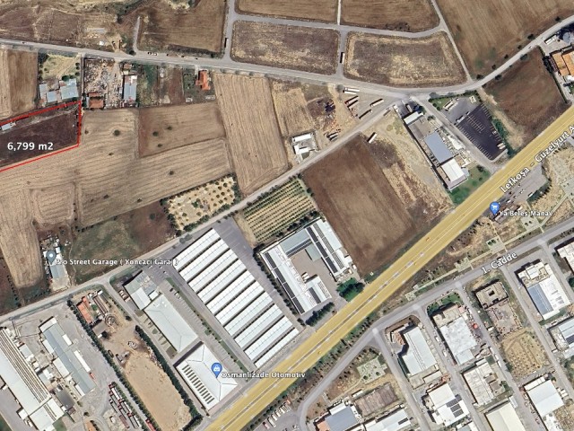 FARM LAND IN NICOSIA-KANLIKÖY, SURROUNDED WITH WIRES. THERE ARE READY-MADE PARTITIONS AND A GARDEN HOUSE WITHIN THE LAND.