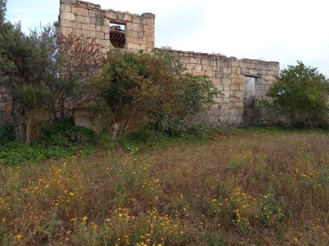 In Sipahi, on the side of the main road in the village, open to development without electricity and water problems, facing the sea is for sale.