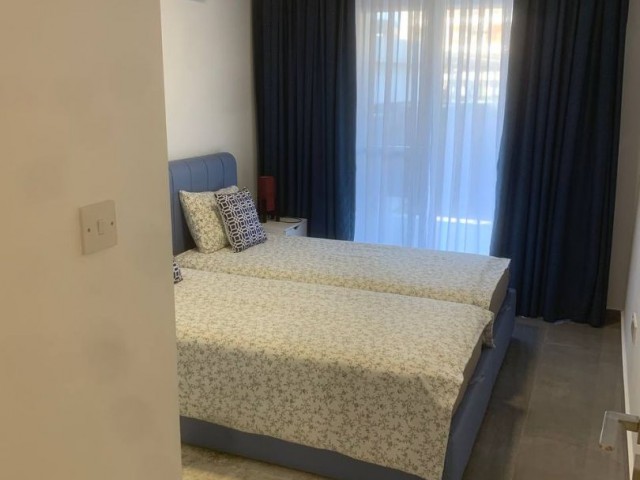 1+1 for rent in Avlu complex 0 floor pool view