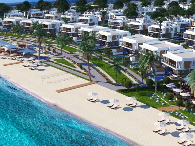 EXEN İNVEST' TEN Long Beach Boğazda Denize Sıfır Satılık Lüks Villa Tipi  1+1 Daire