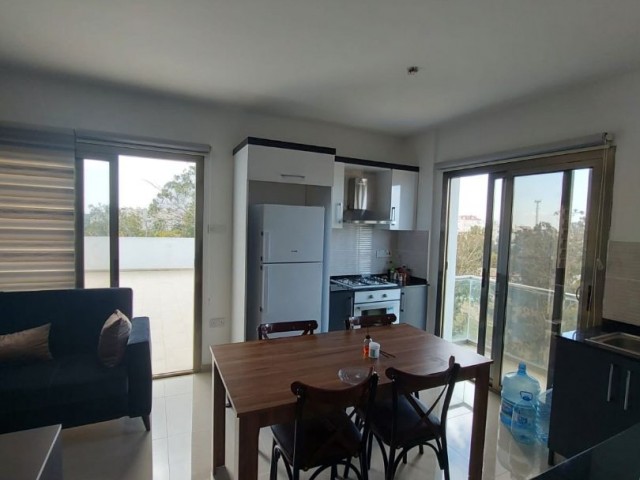 Fully Furnished 2+1 Penthouse Flat for Sale with Sea View on Salamis Road, North Cyprus Famagusta