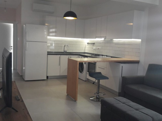 FULLY FURNISHED 1+1 FLAT FOR SALE IN İSKELE LONG BEACH SITE