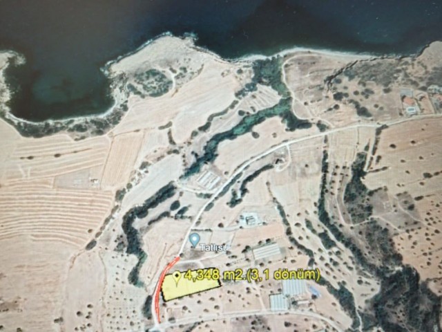 Land For Sale With Villa Reconstruction In Northern Cyprus Famagusta Tatlisu Region