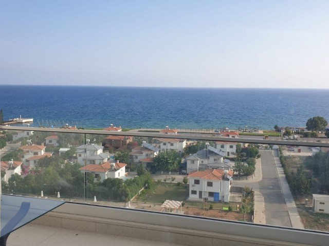 1+0 FULLY FURNISHED FLAT FOR RENT WITH SEA VIEW WITHIN THE SITE IN İSKELE BOGAZ AREA