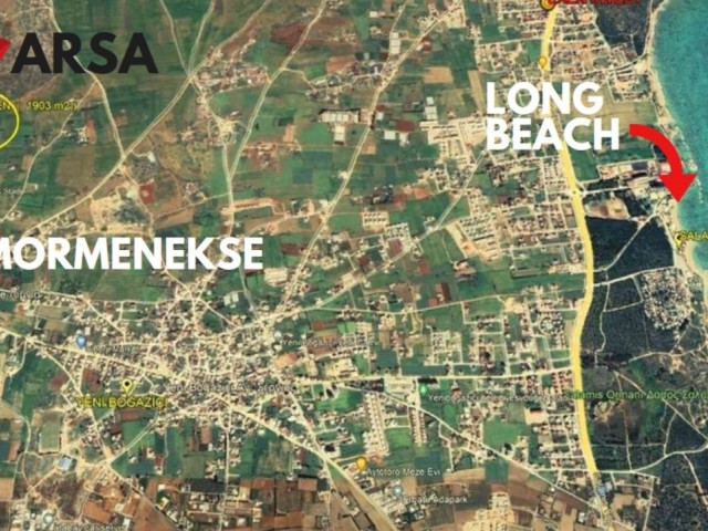 1.903 M2 LAND FOR SALE IN İSKELE MORMENEKŞE