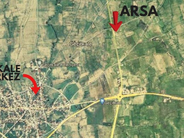 GAZİMAĞUSA GEÇİTKALE 1.040 M2 İMARLI SATILIK ARSA 