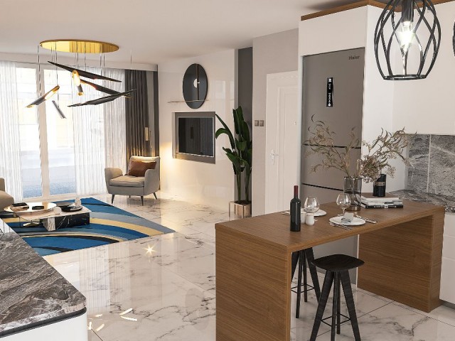 ویلا تیپ 1+0 آپارتمان برای فروش در پروژه ایسکله بوگاز روبروی دریا