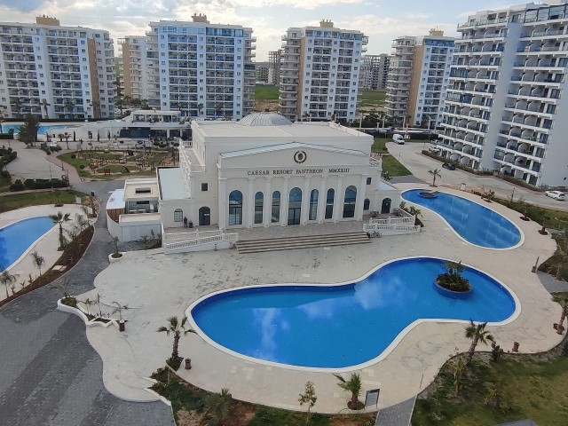 Caesar resort 1+1 full eşyalı satılık.