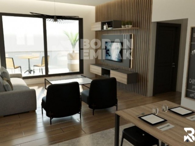 2 + 1 Apartments with Prices Starting from Stg 50,000 Near the Main Street in Nicosia Yenikente ** 