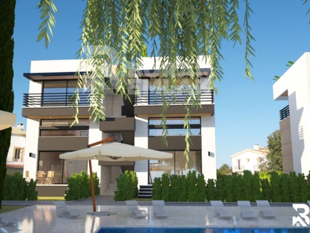 1 +1 and 2+1 Apartments For Sale in Kyrenia Karsiyaka  