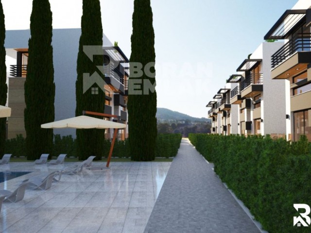 1 +1 and 2+1 Apartments For Sale in Kyrenia Karsiyaka  