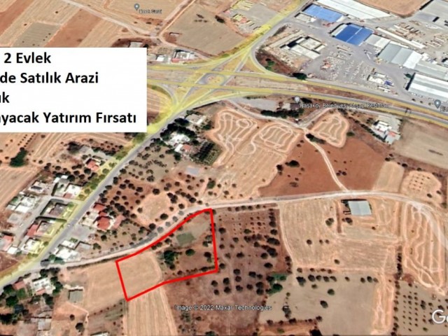 Investition In Famagusta Aslanköy 3 Drehen 2 Häuser Land 85000 Stg ** 