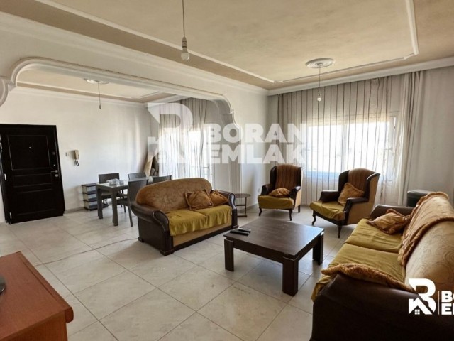 3+1 Spacious, Furnished Flat for Rent in Lefkosa Ortakoy