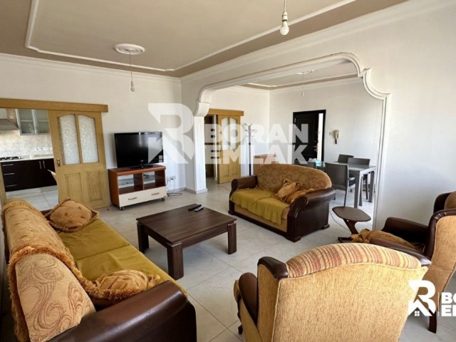 3+1 Spacious, Furnished Flat for Rent in Lefkosa Ortakoy