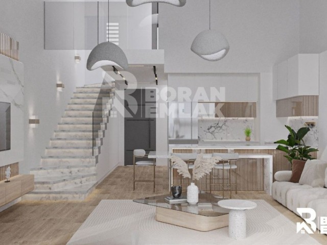 Investment Opportunity in Famagusta Yeni Bogazici! For Sale 2+1 Loft and 1+1 Flats with First Floor Terrace.