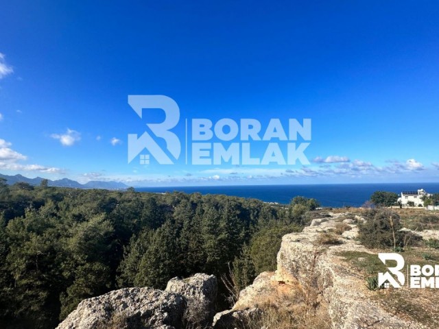 Land with Magnificent Views for Sale in Kyrenia Esentepe