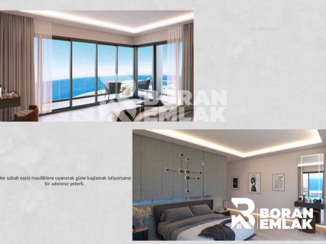 A Magnificent Residence Project in Kyrenia Center, Next to the Sea! 2+1 Flats For Sale