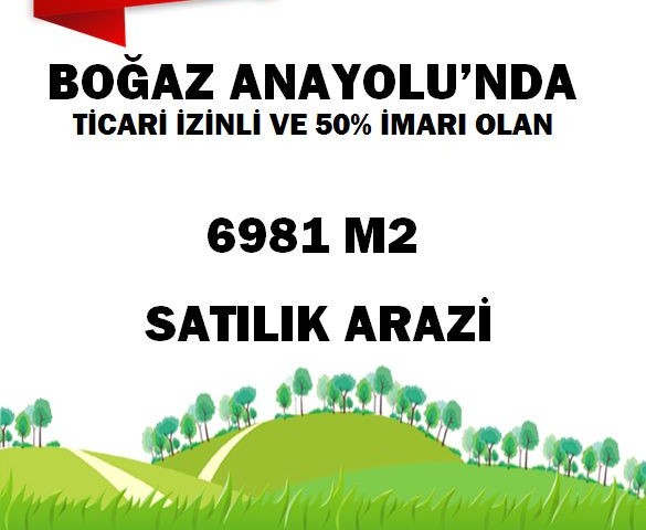 5 Decares of 2 houses with commercial permits on the Bosphorus Highway are for sale at an Affordable Price! ** 