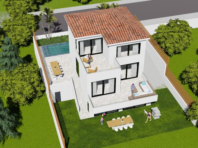 Panoramik Manzaralı Satılık Triplex Villa 