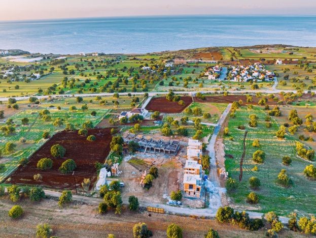 Sea view villas under construction between Küçük Erenköy -Tatlısu