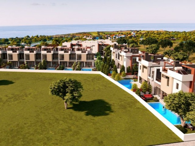 Sea view villas under construction between Küçük Erenköy -Tatlısu