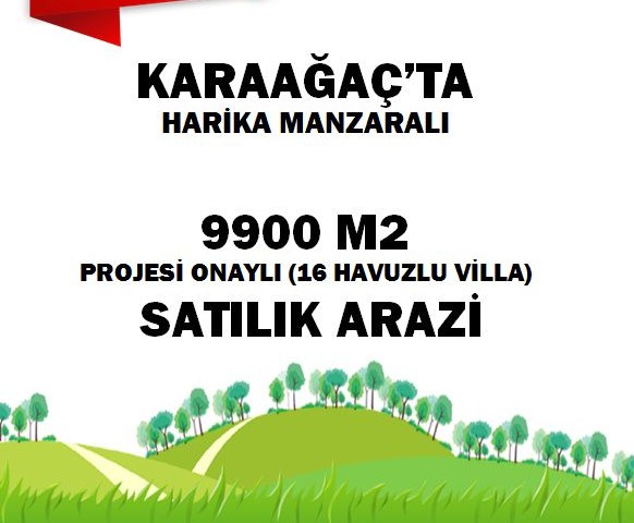 Karaağaç'ta Projeli Arazi