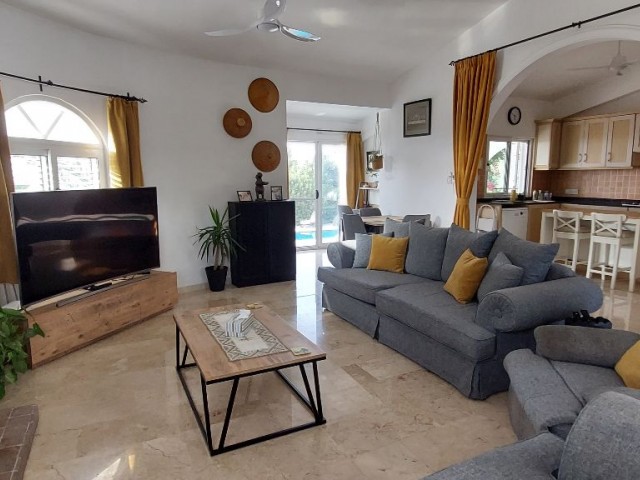 Single Storey Villa with Sea View in Karsiyaka