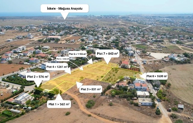  Plots of Land For Sale, Ready to Build, from £80,000 Tuzla, Famagusta, North Cyprus, Ready to build Villas