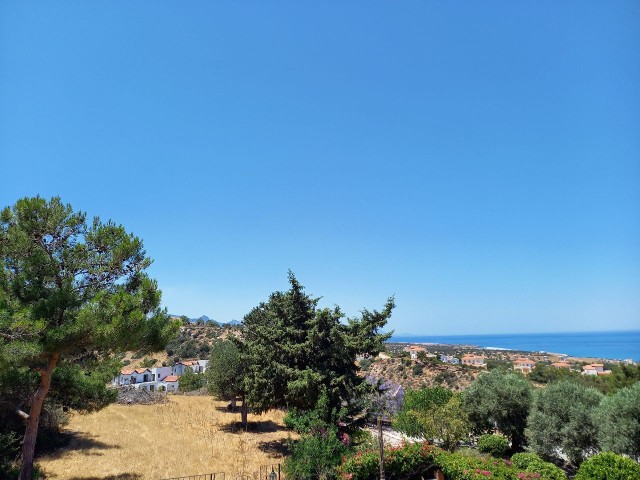 Sea view plot in Esentepe -  Sea , mountain & hills views yet near to village ,  restaurants & ammenities