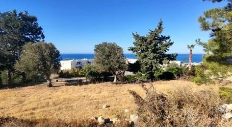 Sea view plot in Esentepe -  Sea , mountain & hills views yet near to village ,  restaurants & ammenities