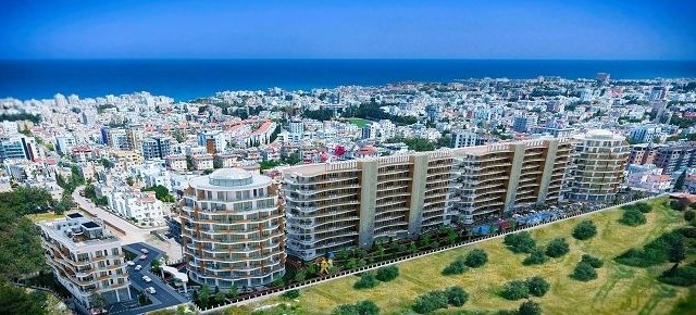 3+ 1 Luxury apartment for sale in the center of Kyrenia ** 