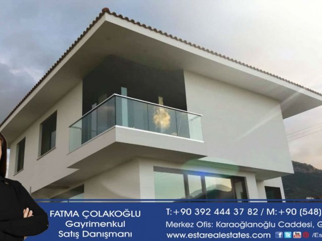 Villas for sale in Kyrenia Alsancak (Yeşiltepe) region ** 