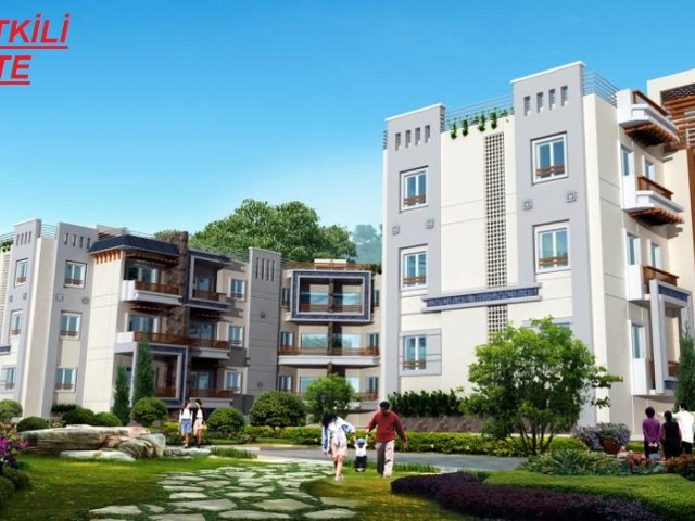 1 +1 Apartments for sale in Kyrenia Alsancak district(Under construction) ** 