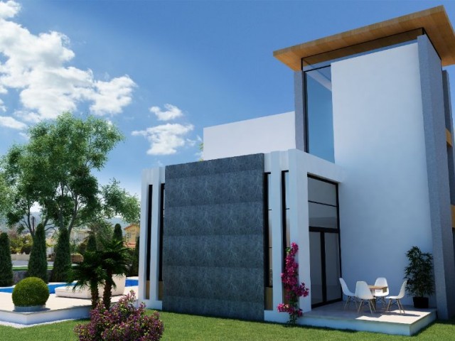 Girne Karşıyaka'da 4+1 satılık Villa(yapım aşamasında)