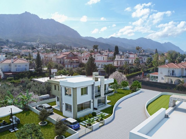 4 + 1 Villa zum Verkauf in Kyrenia Karaoglanoglu ** 