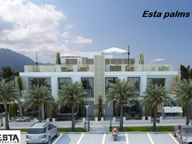 1 + 1 apartment for sale in Kyrenia Karaoglanoglu (under construction) ** 