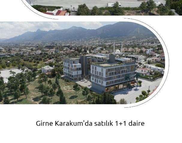 Girne Karakum'da satılık 2+1  daire 