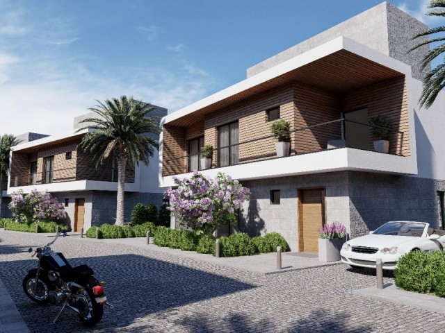 4+1 luxury villa for sale in Kyrenia Edremit
