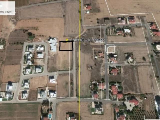 Residential Zoned Plot For Sale in Yeni Boğaziçi, Famagusta