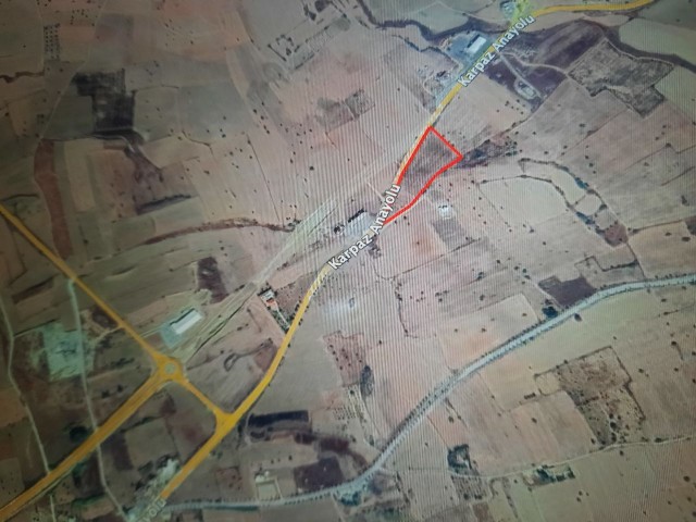 13 acres of field for sale in ÇAYIROVA REGION OF GAZİMAĞUSA