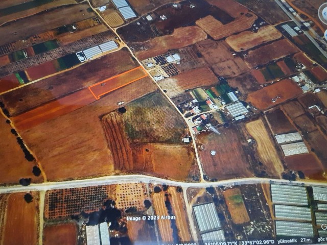 3807 M2 GRUNDSTÜCK ZUM VERKAUF IN DER REGION MARAS IN GAZİMAĞUSA FIELDS