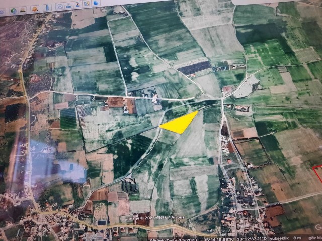 12208 M2 GRUNDSTÜCK ZUM VERKAUF IN GAZİMAĞUSA KUZUCUK REGION