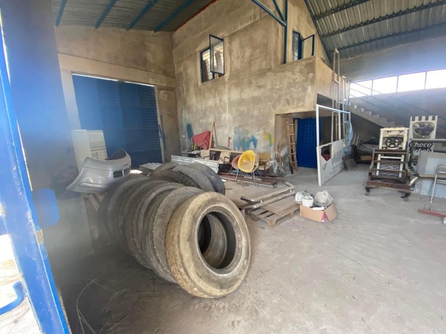 SHOP FOR SALE IN FAMAGUSTA BIG INDUSTRIAL ZONE