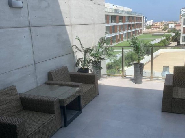 Duplex 2+1 Courtyard Resort with big terrace 