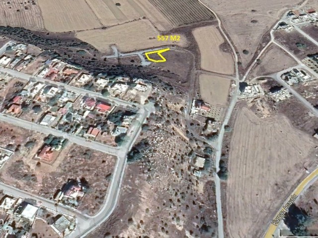 557 M2 LAND FOR SALE IN İSKELE MONARGA REGION